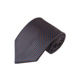 Pixel Print Necktie - Blue/Bronze/Black