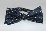 Classic Dapper Dot Navy