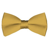 Solid Pre-Tied Honey Gold Bow Tie