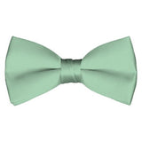 Solid Pre-Tied Mint Green Bow Tie