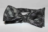 Formal - Silver and Black Plaid