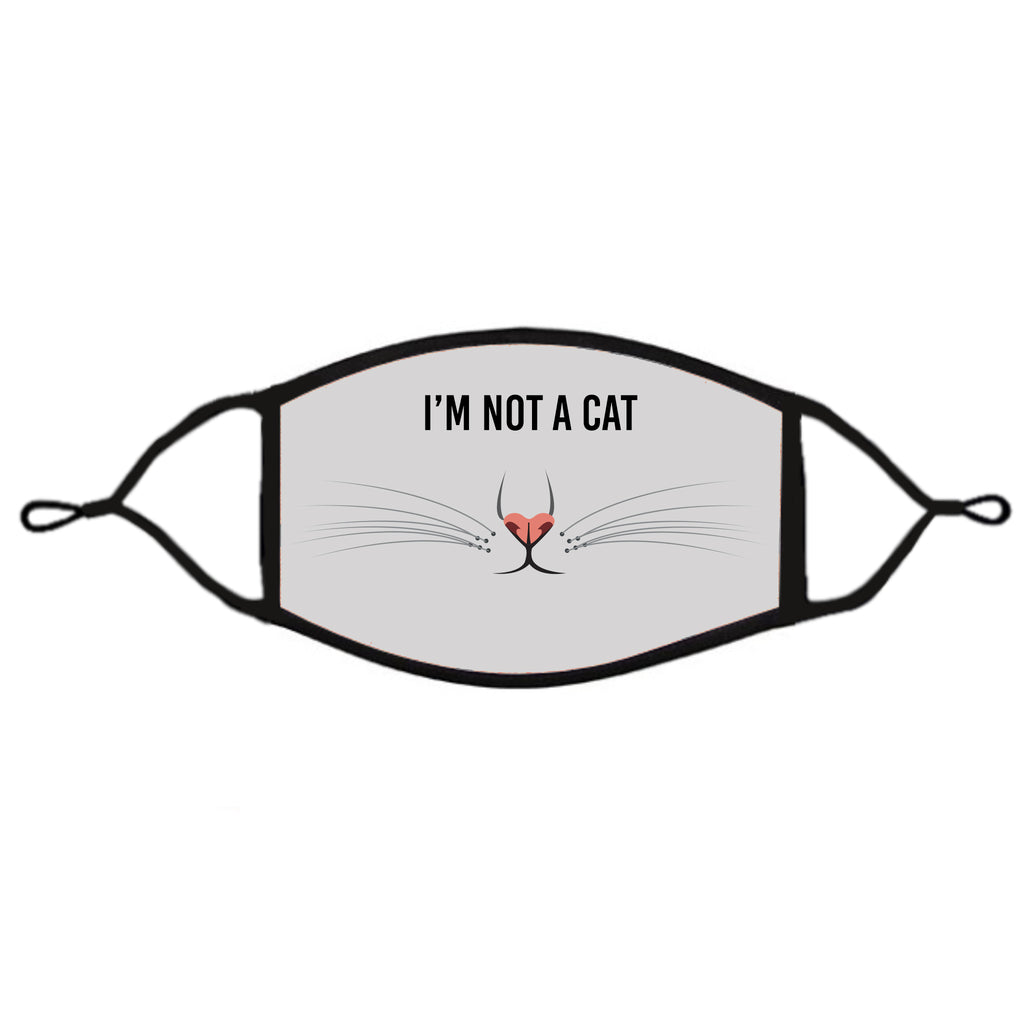 I'm Not A Cat Whisker Face Mask