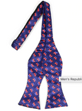 Blue Republican Elephant Self-Tie
