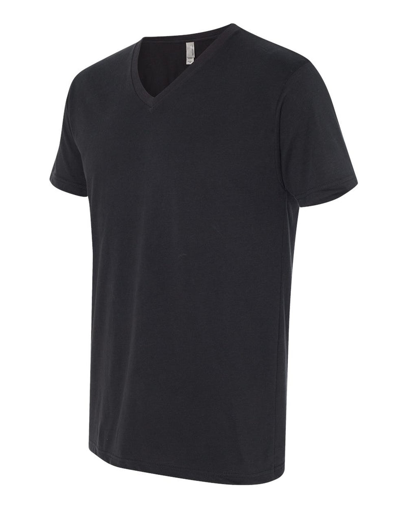 Suede Black V Neck Undershirt