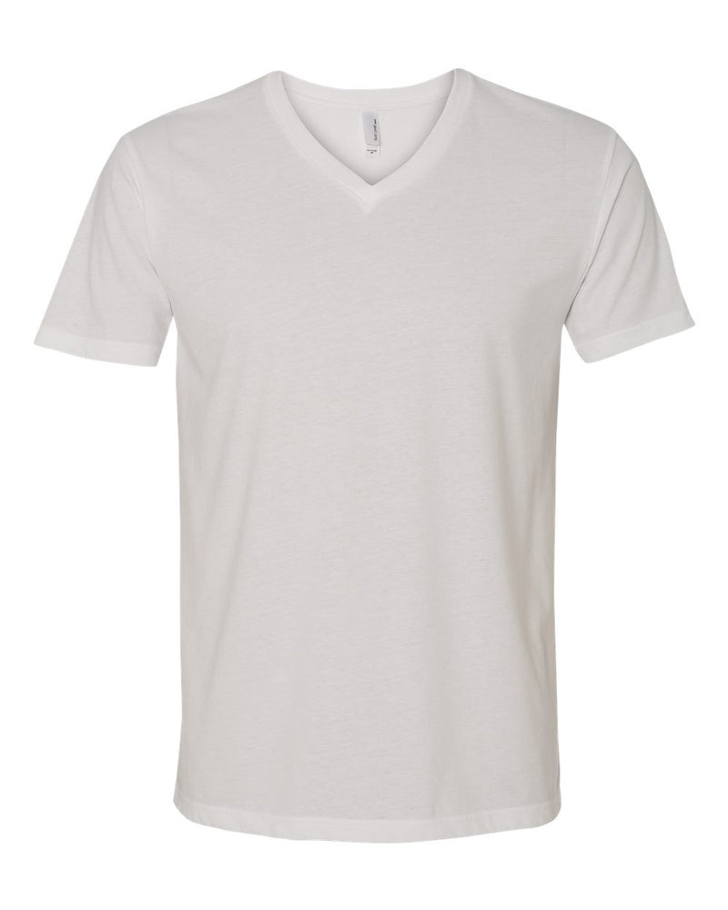 Suede White V Neck Undershirt