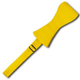 Solid Self-Tie Golden Yellow Bow Tie