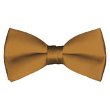 Solid Pre-Tied Copper Bow Tie