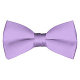 Solid Pre-Tied Lavender Bow Tie